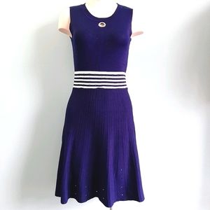 🅱️🅾️G🅾️ Sleeveless navy knits summer dress